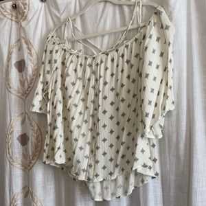 Off the shoulder top